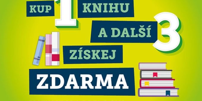 Akce kup 1 knihu a další 3 získej zdarma